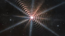 El extraordinario fenómeno captado por el telescopio James Webb en la Vía Láctea 