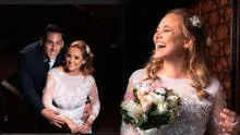 Carla Tello se casó por civil y muestra fotos inéditas de su íntima boda
