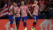 Con goles después de los 90 minutos: Atlético Madrid derrotó 2-1 a Porto por Champions League