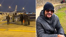 Ricardo Arjona viajó en su jet privado desde Cusco a Arequipa para concierto