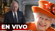 Reina Isabel II: familia real participa de la procesión del ataúd de Ia monarca británica