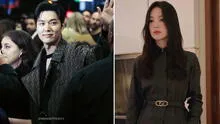 Lee Min Ho y Song Hye Kyo juntos en evento de Fendi: FOTOS y VIDEOS de los actores coreanos