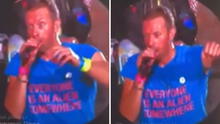 Chris Martin pide apagar los celulares en el concierto de Coldplay: Cantemos más fuerte