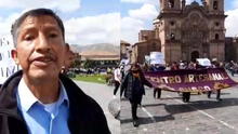 Artesanos de Cusco protestan por ferias que se realizan en plazas de centro histórico