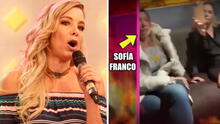 Sofía Franco se pronuncia tras escándalo en karaoke: “Nunca se ve que soy agresiva”