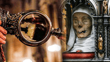 Cabeza momificada y sangre licuada de santos: reliquias extrañas veneradas por los fieles
