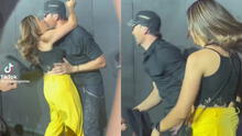 Enrique Iglesias acepta abrazo de fanática y esta le roba un beso sin su consentimiento 