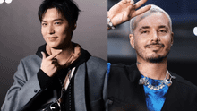 Lee Min Ho y J Balvin se juntaron en la Semana de la Moda de Milán