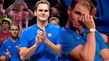 ¡Todos sentimos lo mismo, ‘Rafa’! Nadal rompió en llanto mientras se homenajeaba en aplausos a Federer