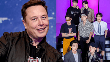 Elon Musk quiere comprar a BTS: magnate pide permiso al fandom ARMY en video viral