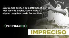 No existen registros de que en Comas haya 109.000 beneficiarios del Vaso de Leche, como indica el plan de gobierno de Somos Perú