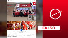 No, KFC no está ofreciendo cupones de “tres cubos de pollo gratis” por su aniversario