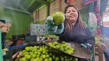 ¿Cuál es el precio del limón, la papa, frutas y verduras en los mercados de Lima?