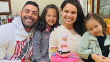 Andrea San Martín y Sebastián Lizarzaburu festejan juntos el cumpleaños de su hija