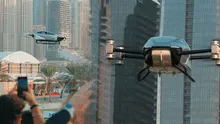 ¡Como en las películas! Realizan el primer vuelo público de un auto volador en Dubai