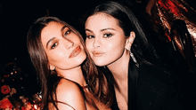 Selena Gomez y Hailey Bieber sorprenden al posar juntas en la Gala del Museo de la Academia