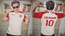 Andrés Calamaro es crema: ícono de la música argentina posa con camiseta de Universitario