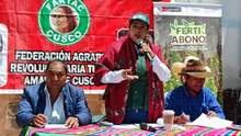 Cusco: agricultores anuncian paro macrorregional y acusan abandono del Gobierno