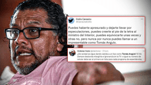 Usuarios critican a Tomás Angulo por desafortunados comentarios sobre el caso Gabriela Sevilla 