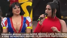 Yolanda Medina ingresa a “El gran show” y ‘cuadra’ a Giuliana: “La fundadora de Agua Bella soy yo”