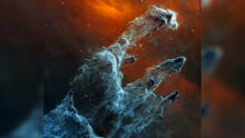 La nueva y ‘terrorífica’ imagen de los Pilares de la Creación tomada por el James Webb