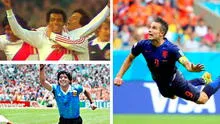 Copa del Mundo: los 15 mejores goles de los mundiales y sus historias