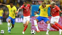 ¿Cuántas veces se han enfrentado Brasil vs. Suiza y cuáles han sido los resultados?