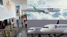 Arequipa: Aerolíneas Latam y Sky reanudaron parcialmente sus operaciones