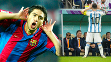 Riquelme se refirió al 'topo Gigio' de Messi con Van Gaal: "No lo puedes hacer enojar"