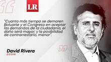 La renuncia de Boluarte, por David Rivera