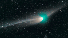 ¿A qué hora se verá el cometa verde hoy y cómo ubicarlo en el cielo?