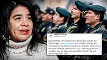 Defensoría del Pueblo condena "enérgicamente" agresión a periodista Paola Ugaz por la PNP