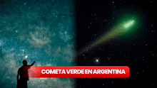 Cometa verde 2023: ¿a qué hora se verá en Argentina?