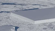 ¿El iceberg perfecto? NASA explica cómo se formó este extraño bloque de hielo en la Antártida