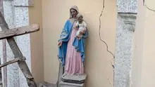 Terremoto en Turquía: imagen de la Virgen María quedó intacta tras derrumbe de catedral
