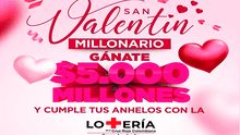 Lotería Cruz Roja Colombiana de San Valentín: resultados del sorteo y número ganador del 14 de febrero