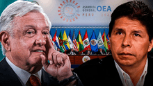 AMLO critica a la OEA por crisis en Perú: “Le dan la razón al autoritarismo”