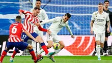 Real Madrid rescató un empate ante Atlético Madrid: igualaron 1-1 en el Santiago Bernabéu