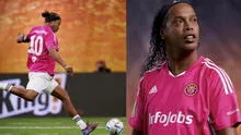 Ronaldinho se negó a patear un penal en la Kings League: "Yo no voy a estar corriendo, están locos"