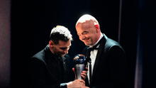 Messi se llevó el premio The Best al mejor futbolista del mundo y Argentina arrasó en la ceremonia