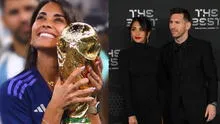 Antonela Roccuzzo: el impactante look que utilizó para acompañar a Messi en la gala de The Best