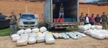 Con 507 kilos de droga capturan a 3 sujetos que pertenecerían a la red criminal Los Patrones de Succha