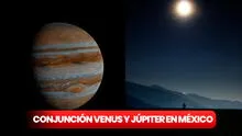 Venus y Júpiter: cómo ver la conjunción de las 2 estrellas en el cielo desde México
