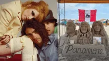 Paramore en Lima 2023: fanáticos de la banda construyen escultura de arena en playa Los Yuyos