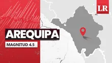 Temblor de magnitud 4.5 se sintió en Arequipa hoy, según IGP