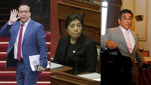Congreso: recomiendan acusar a Betssy Chávez, Roberto Sánchez y Willy Huerta por rebelión