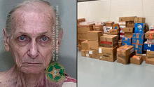 Arrestan a pedófilo de 72 años por tener 220.000 cajas con material de abuso sexual infantil