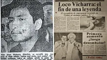 ¿Te acuerdas del 'Loco' Vicharra?: la historia del criminal que aterrorizó Lima en los 80 y murió en su ley