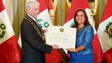 Condecoran a Mario Vargas Llosa con el Gran Collar de la Orden del Sol del Perú