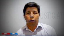 Pedro Castillo se pronuncia tras su segunda prisión preventiva dictada por el Poder Judicial